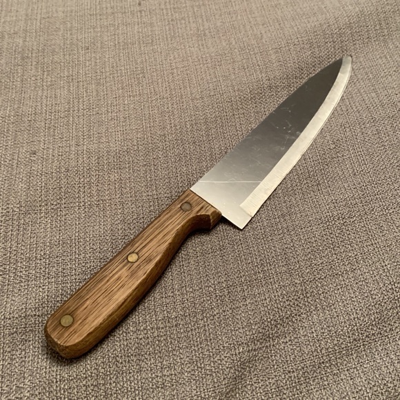 Chef’s Knife with Wood Handle - Picture 4 of 5